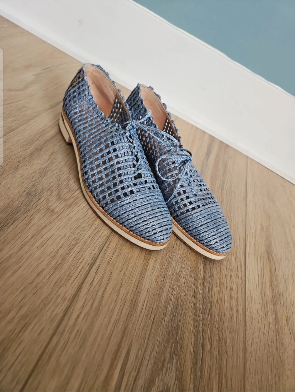 Stuart Weitzman Jazzygirl Ratan Oxfords 8